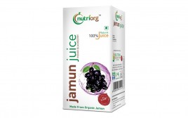 Nutriorg Jamun Juice (Indian Blackberry)  Box  500 millilitre